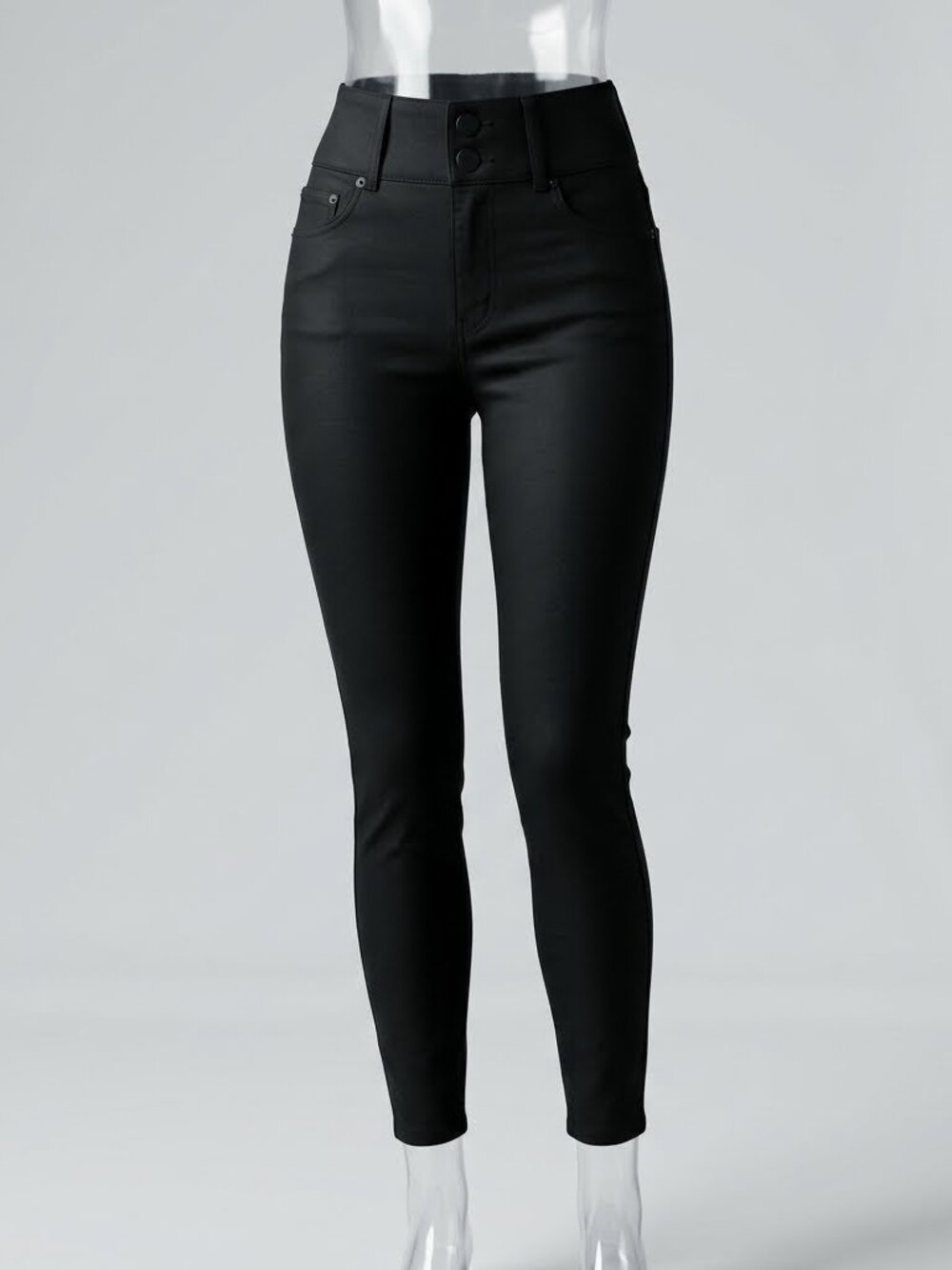 Fire Los Angeles High Waisted Black Skinny Ankle Jeans Size 7 Juniors
